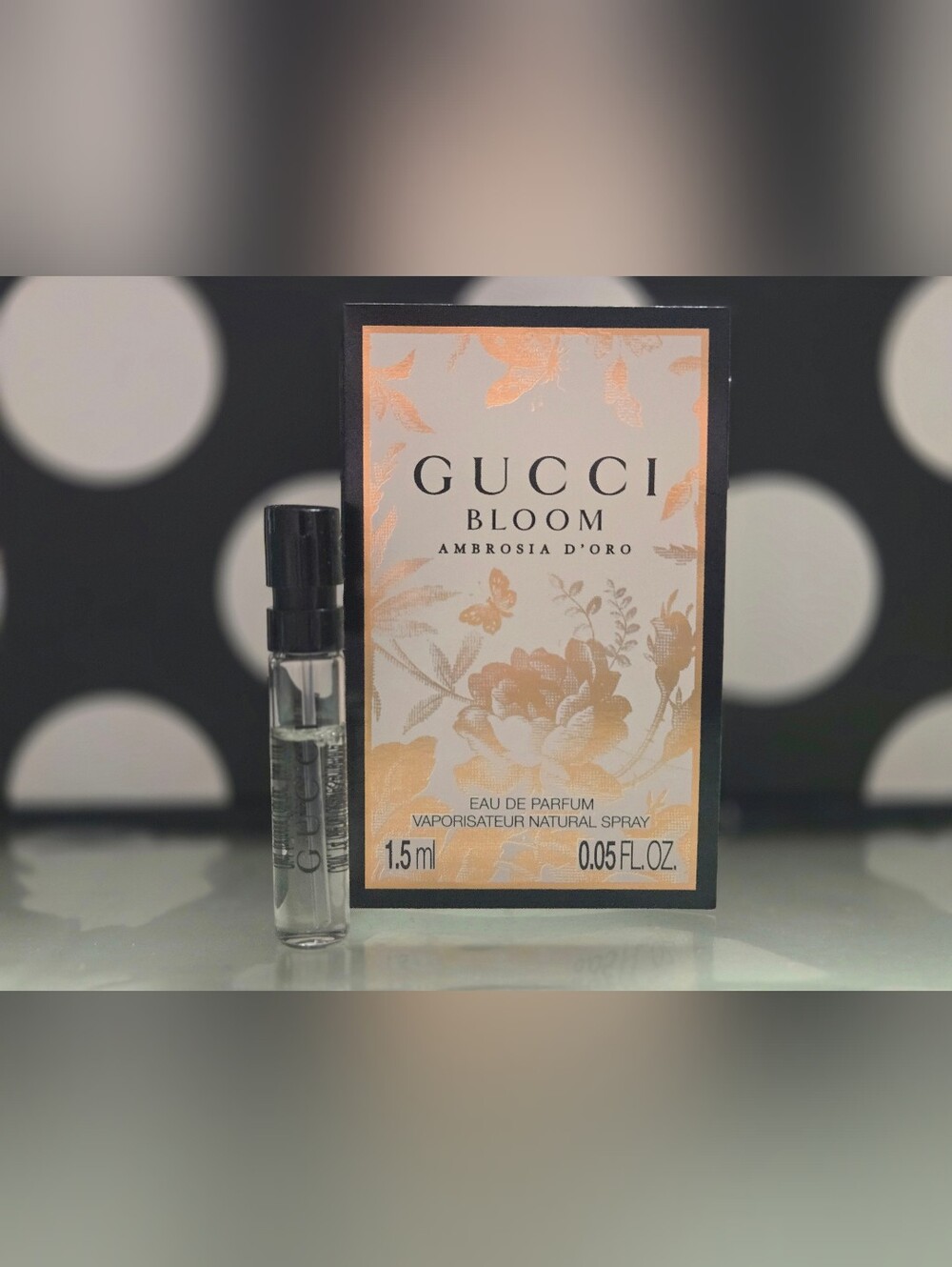 5/$25✨️Gucci Bloom Ambrosia D'oro SAMPLE✨️
